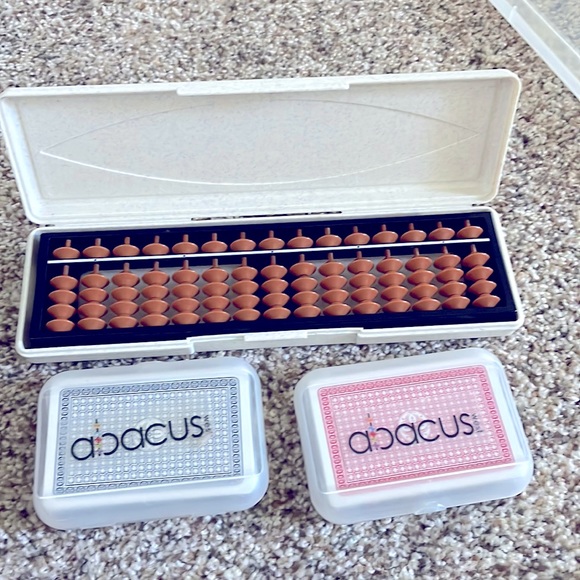 Toys Abacus With Flash Cards Poshmark
